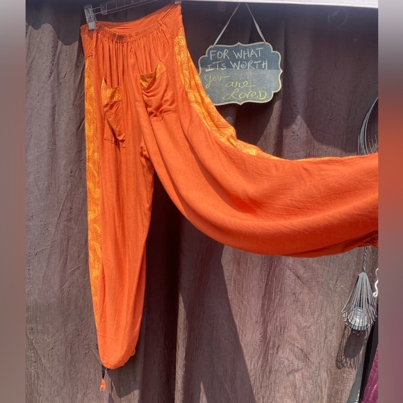 55🤗131-You Are Essential ❤️ Thai Tribal Pants - Picture 11 of 13